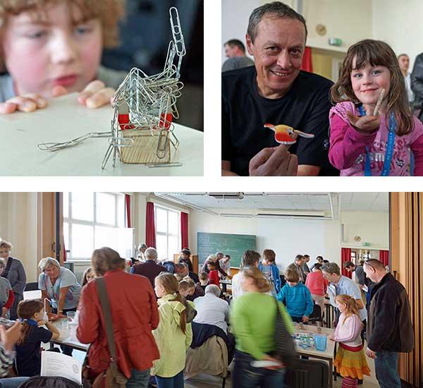 VDIni-Kinder experimentieren mit den Physikpaten der Bürgerstiftung Berlin